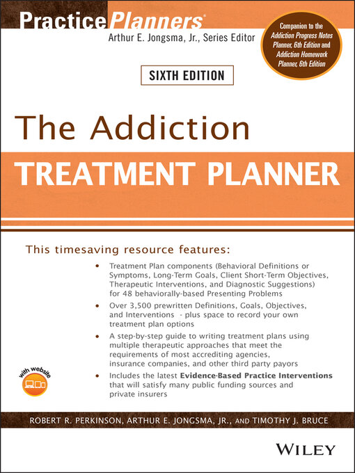 Title details for The Addiction Treatment Planner by Robert R. Perkinson - Available